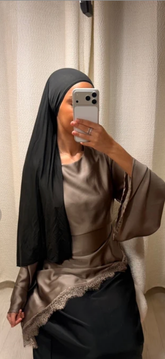 Satın Oberteil mit Spitze