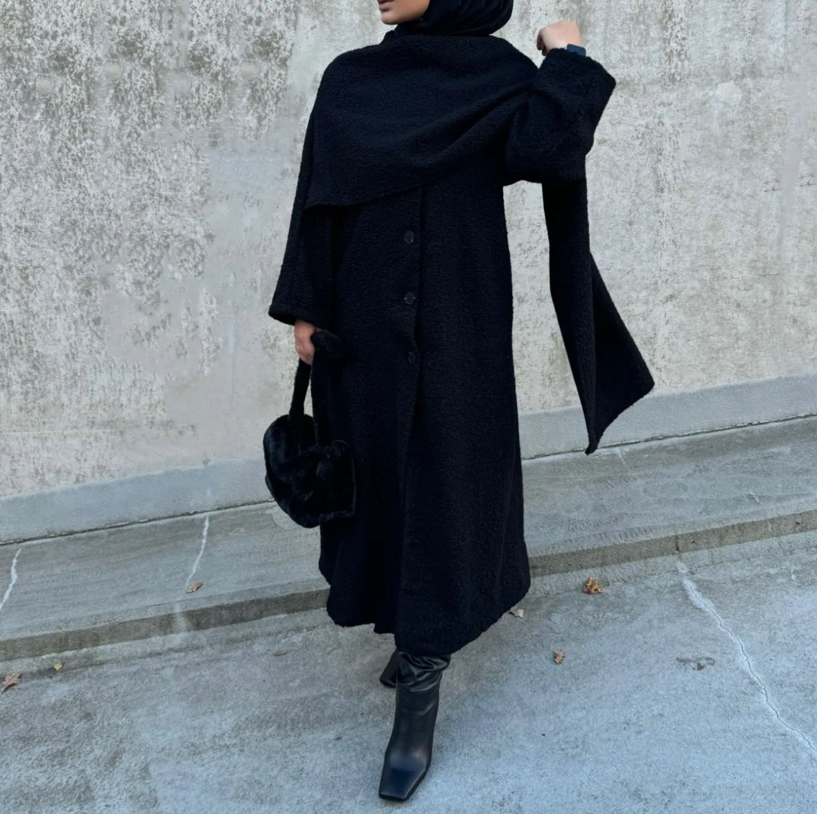 Mantel mit Schal 🧣