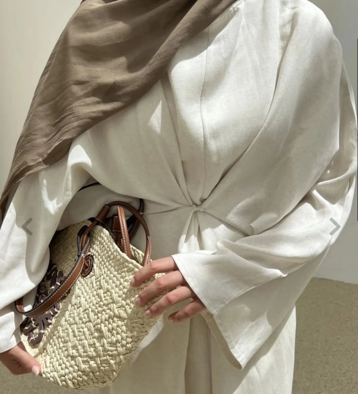 🕊️ Timeless Grace – Kaftankleid / Nikahkleid mit Drapierung