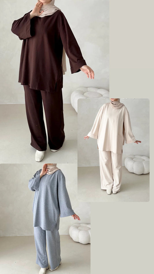 Baumwolle Zweiteiler