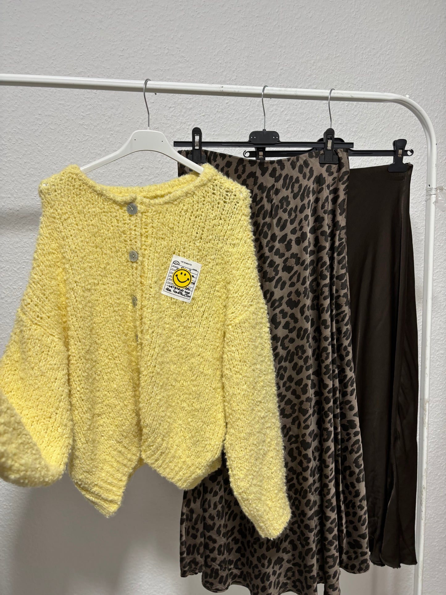 Smiley Cozy Strickjacke