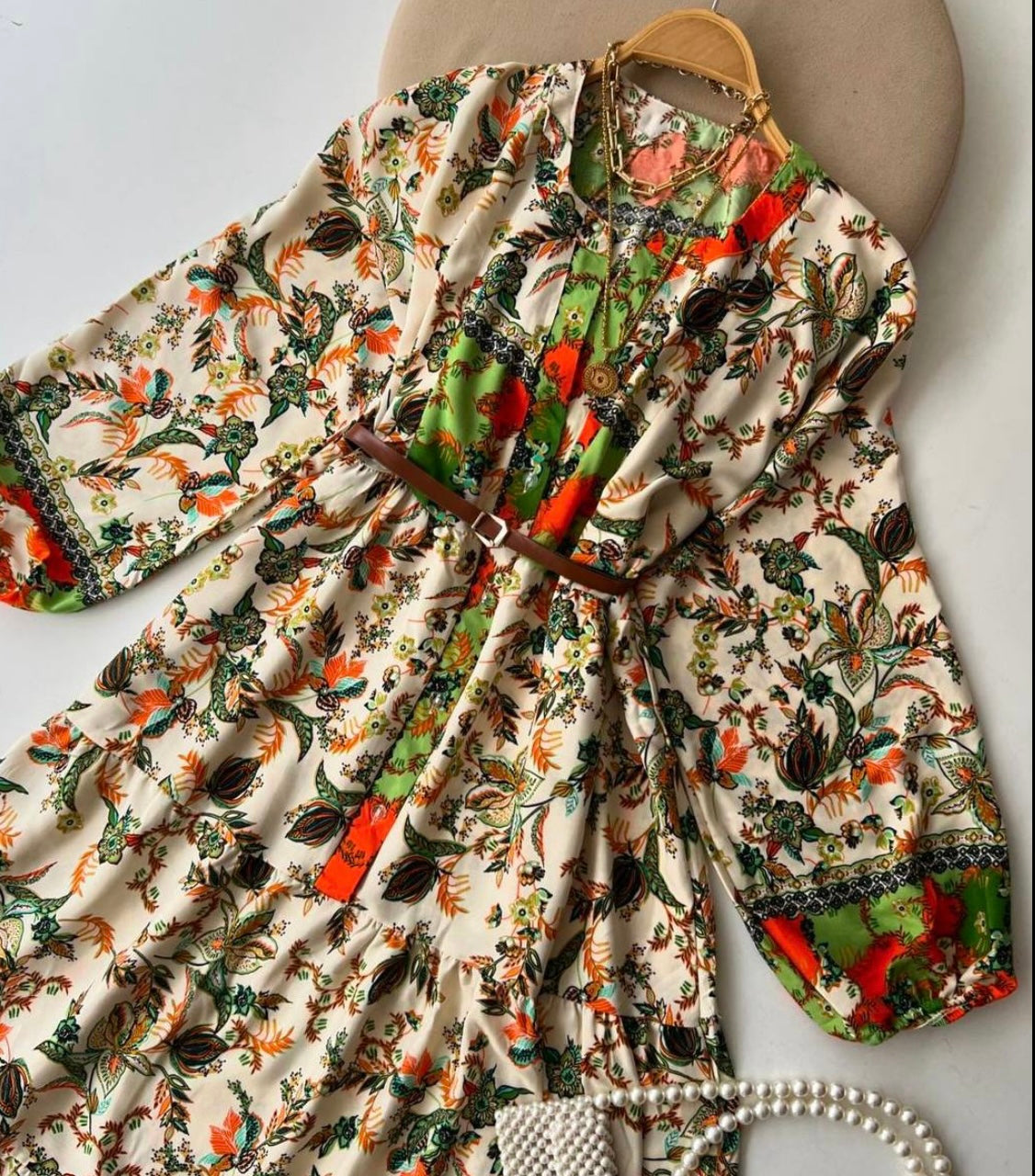 Viskose Sommer / Strand Kleid
