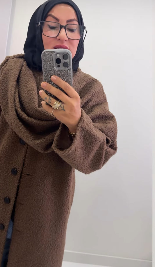 Mantel mit Schal 🧣